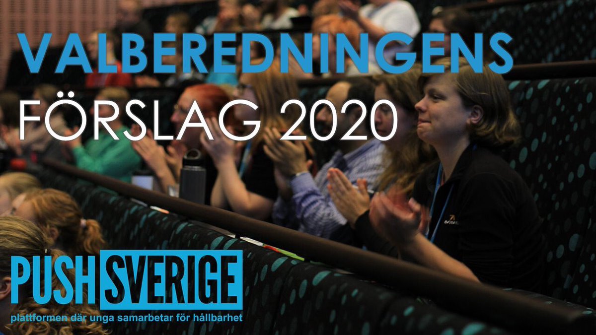 pushsverige's tweet photo. Flash: valberedningens förslag till årsmötet 2020, 6-8 mars i Veberöd finns nu tillgängligt.

Läs hela förslaget i sin helhet här 👇https://t.co/8meIY0kgtm https://t.co/PNxDHu8WDc