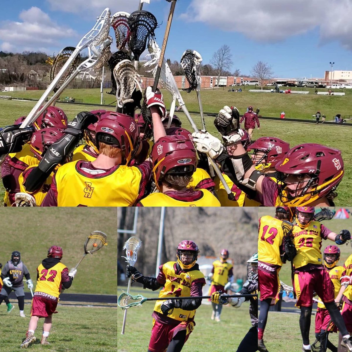 Science Hill Lacrosse battled the cold for another win vs. Greeneville 12-5. Wish your 2-0 Toppers luck at Farragut Sat 3/7, 3PM.  #topperlax @SHToppers @SHHS_JCS