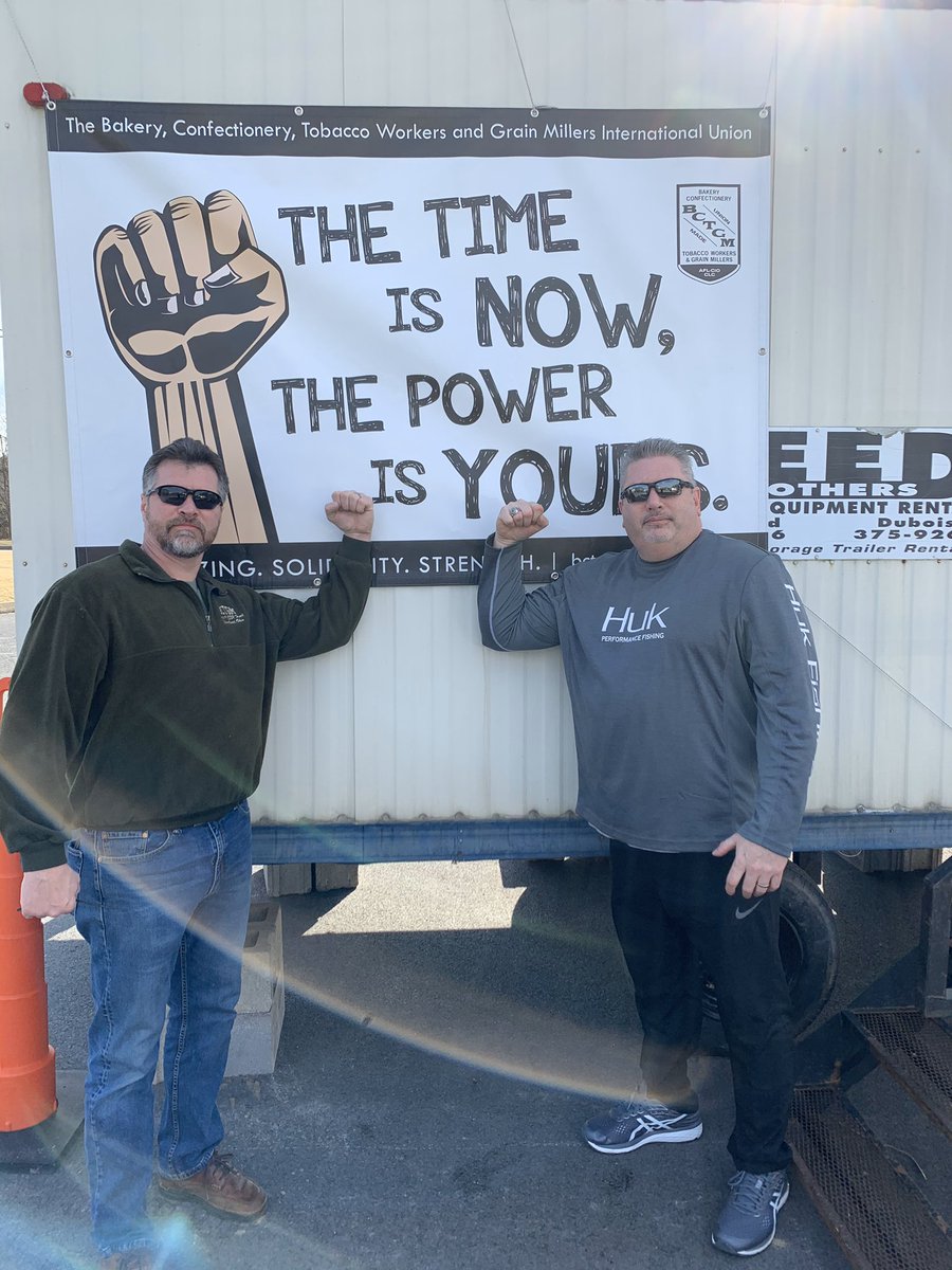 BCTGM's tweet photo. BCTGM welcomes @Danone workers at the Yogurt and Plant Based Powder facility in DuBois, Pa. who overwhelmingly voted UNION YES! to become proud new members of Local 19. #Organize https://t.co/Dn6ughX73I