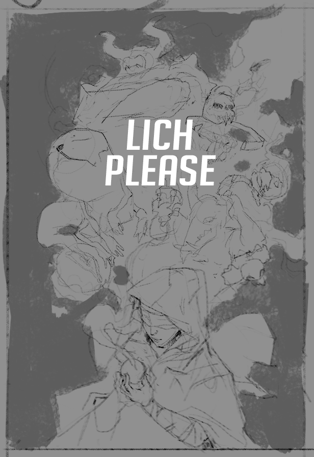 playlichplease's tweet photo. A concept draft crafted by the brilliant @vascomarianoart. The completed piece will be a sight to behold.
Raise liches, build focus. Play #lichplease.
#screenshotsaturday #indiedev #virtualpet https://t.co/kTEArmFWFr