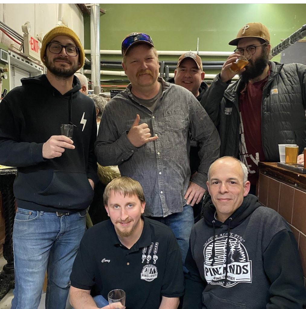 Wishing Pinelands Brewing a happy 6th anniversary. #pinelands #njcb #sjbeerscene #njcraft #vinylbrewing #hammonton