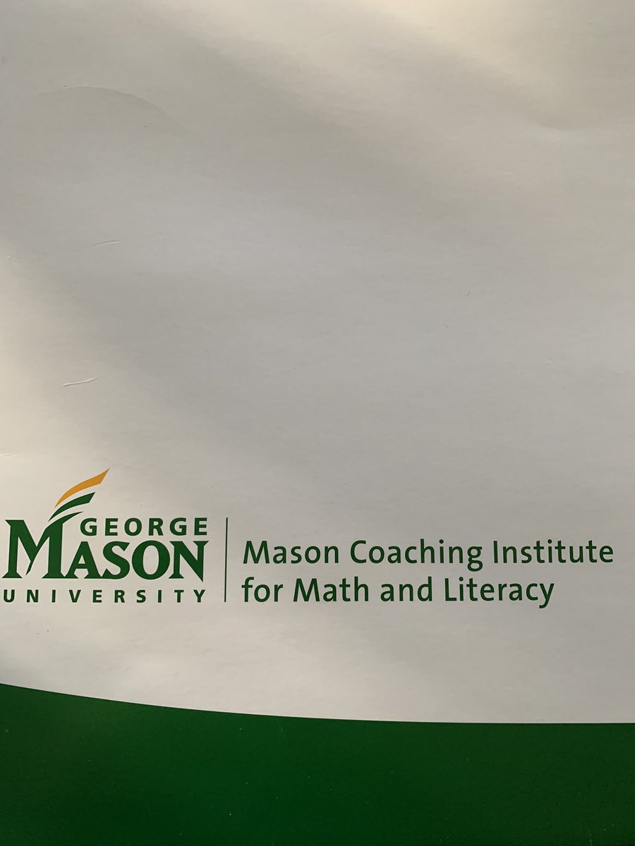 DCemelli's tweet photo. Wonderful experience networking with math teachers, facilitators and coaches from across Va and beyond today. #MasonCoaching https://t.co/pQeYvuJHuA