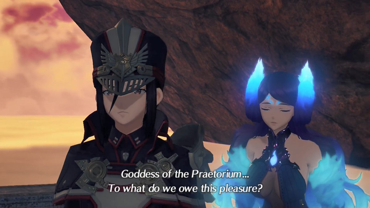 Hikari's pained and confused expression at Kasumi's new name hits a lot harder this time...  #Xenoblade2