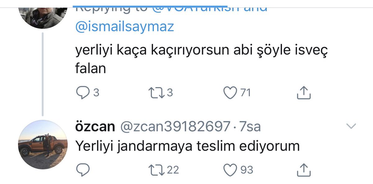 göçmen kaçakçısı abiye bak tvde verdiği röportajdan sonra twitterdan reklamlara başlamış valla şu adam kadar işini severek yapan zor bulunur aq