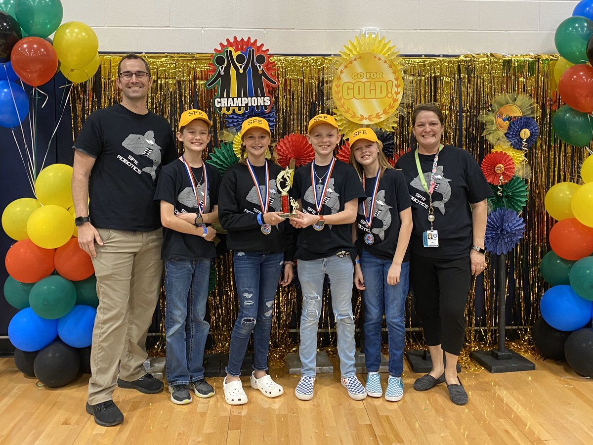 RachelRiceSFE's tweet image. 3rd place for SFE 🦈 at the HERO Olympics competition today! #HEROrobotics @SfeTechnology @cvstpaul #sfesharks