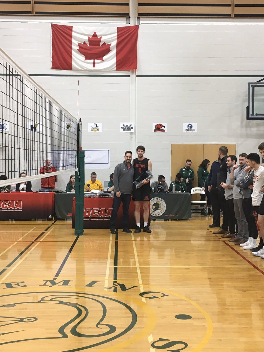 #MVB OCAA Provincials player of the game #10 Michael Liscumb from <a href="/FanshaweFalcons/">Fanshawe Falcons</a>