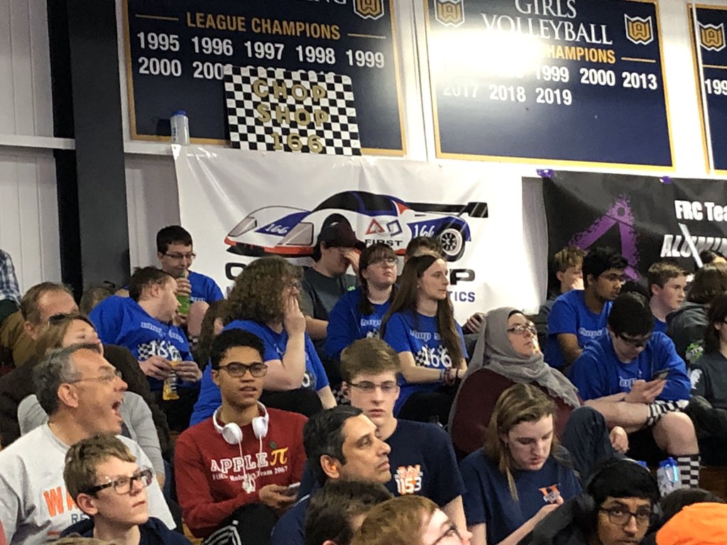 We are up next match 25. NE District Northern CT