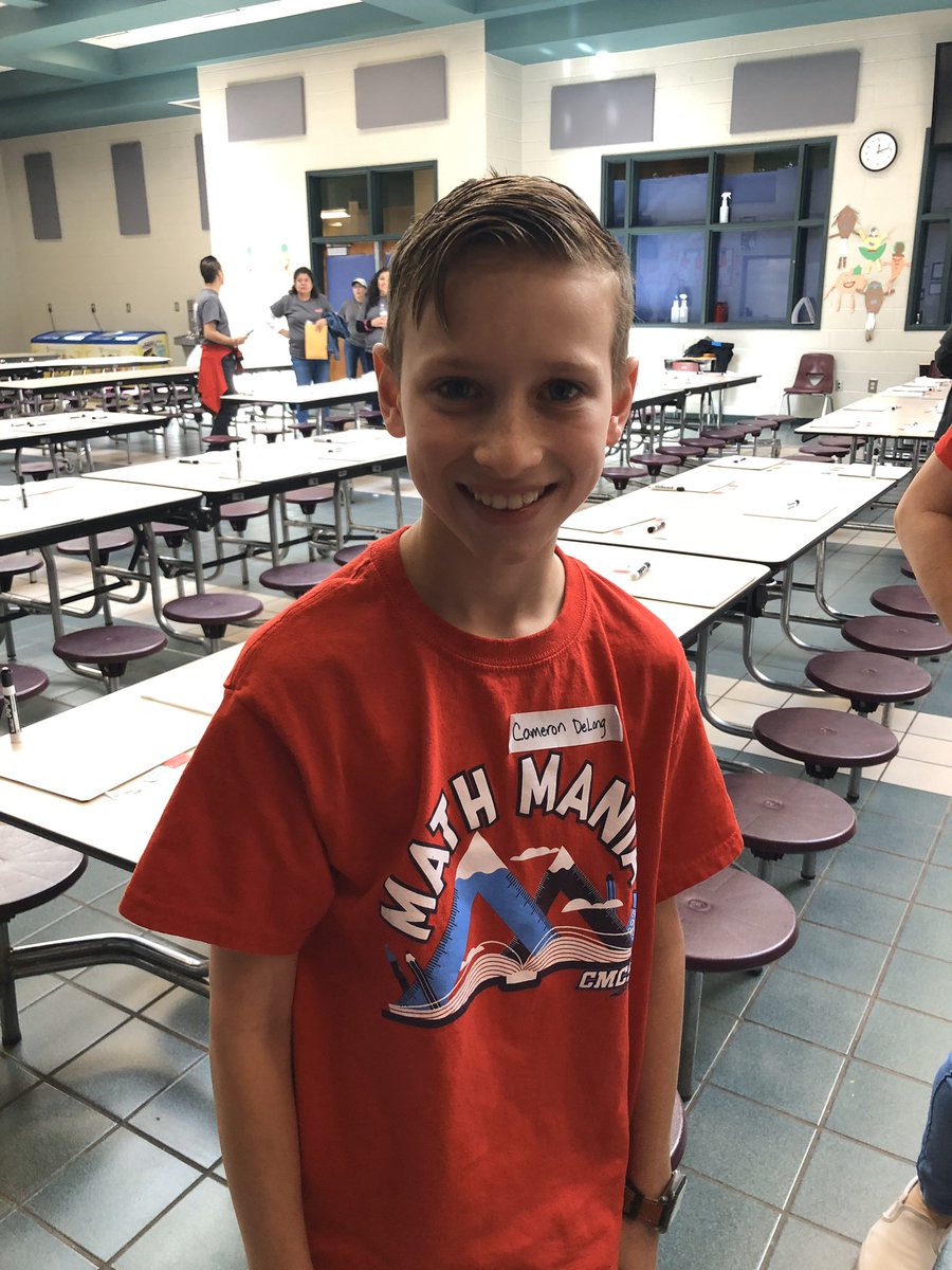 mrs_beverly04's tweet photo. Congratulations to all of our Math Mania students from CMCSI who competed and had a great time.  We had 3 students who placed at Math Mania this year:
·   3rd Grade:  Jackson Chambers, 3rd Place
·  4th Grade:  Cameron DeLong, 3rd Place
·  5th Grade:  William Allen, 2nd Place https://t.co/RQS577NuUF