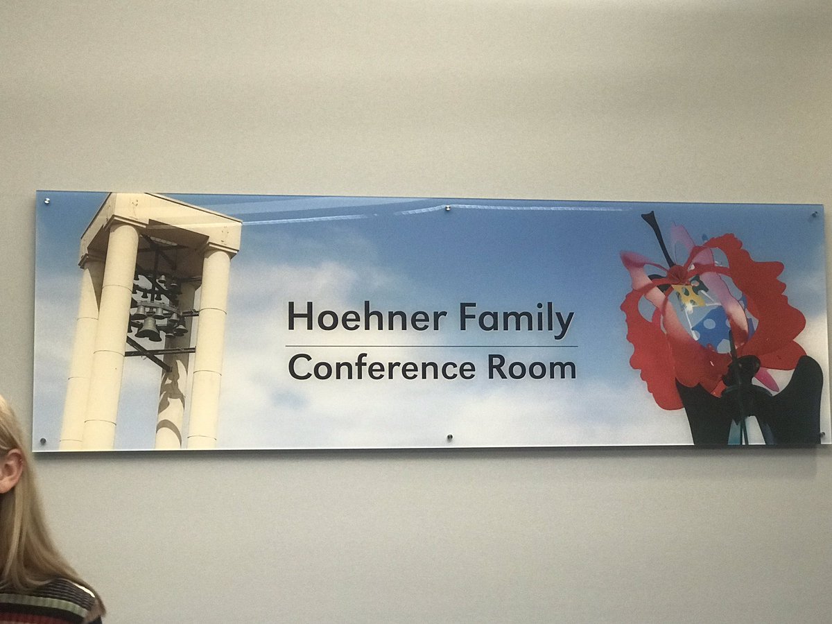 Dr. Patricia Hoehner’s family room dedication <a href="/UnkCoe/">University of NE Kearney - College of Education</a> UNK College of Education.