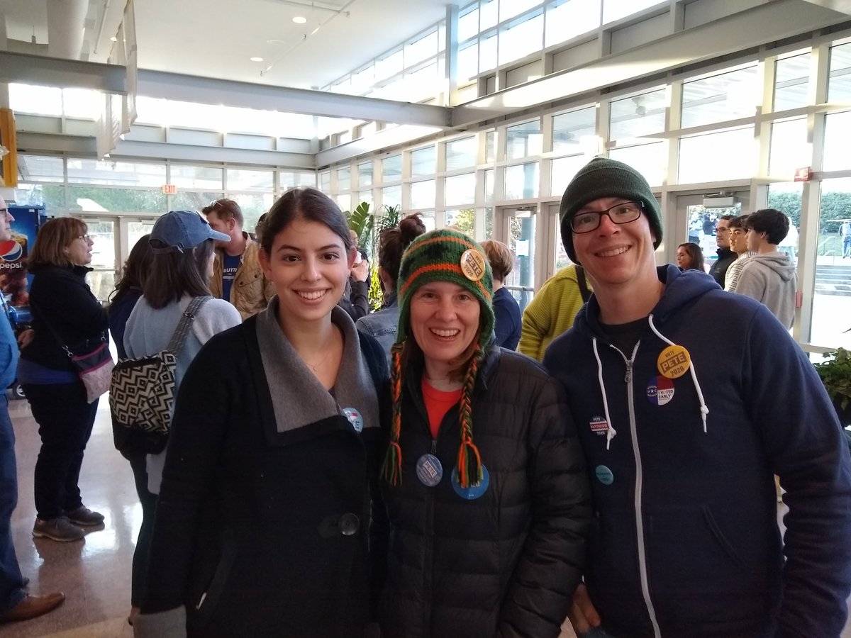 DurhamForPete's tweet photo. It's happening! #RaleighRally #TeamPete volunteers are in the building! @PeteButtigieg is on his way and we are ready! @NCforPete @rduforpete @ChapelPete @LilyRichman @okwhoa @Samsteelman @mr_bunch https://t.co/Ld6j1SBW27