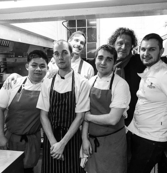 Great to welcome back <a href="/MarcoPierreWht/">Marco Pierre White</a> today. A truly inspirational legend