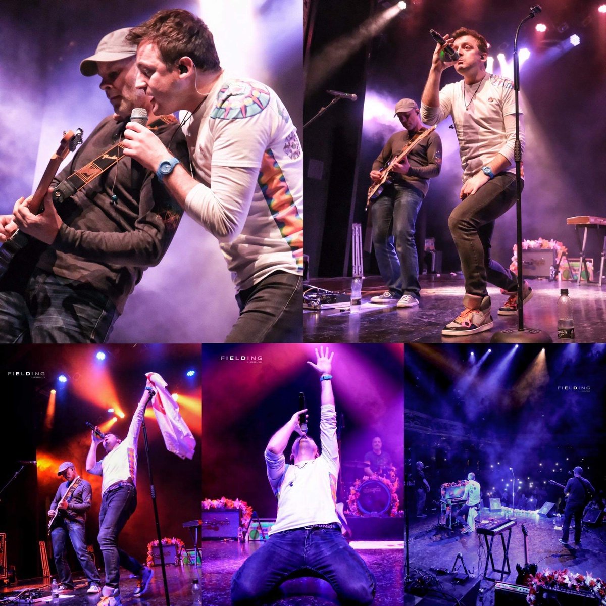 RoyalHallEvents's tweet photo. Big shout out to @vivalacoldplay2 who entertained all tonight. With thanks to @edfielding for these great pics. @HgtConventions https://t.co/kayVUM6rSp