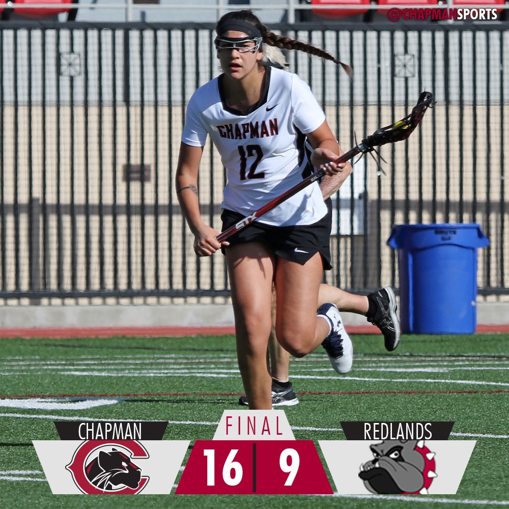 ChapmanSports's tweet photo. Leap Day win for our first W of the year! #weCUpanthers👀 #ChapmanU #pawsup https://t.co/ZjetPOELIS