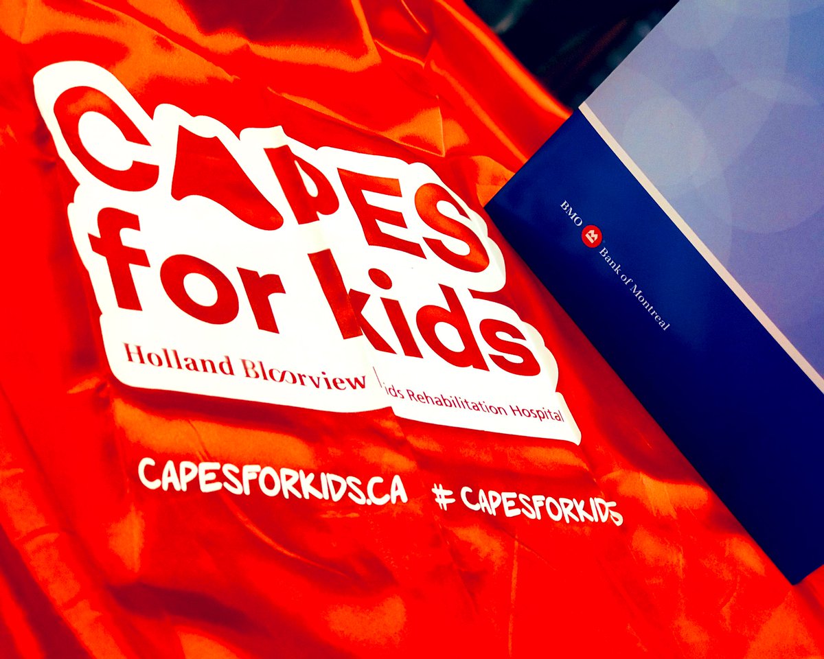 Capes for kids is here!!! ❤️
Joining forces with <a href="/HBKidsHospital/">Holland Bloorview</a> by fundraising and wearing our hero capes during the next week! 🦸‍♀️🦸‍♂️ 
#beingbmo #proudtoworkatbmo #bestteaminbanking #BoldlyGrowTheGood #Dupont&amp;SymingtonPowerhouse #CapesForKids <a href="/BMO/">BMO</a> <a href="/POliveiraRVP/">Paula Oliveira</a> <a href="/christyneves7/">christy neves</a>