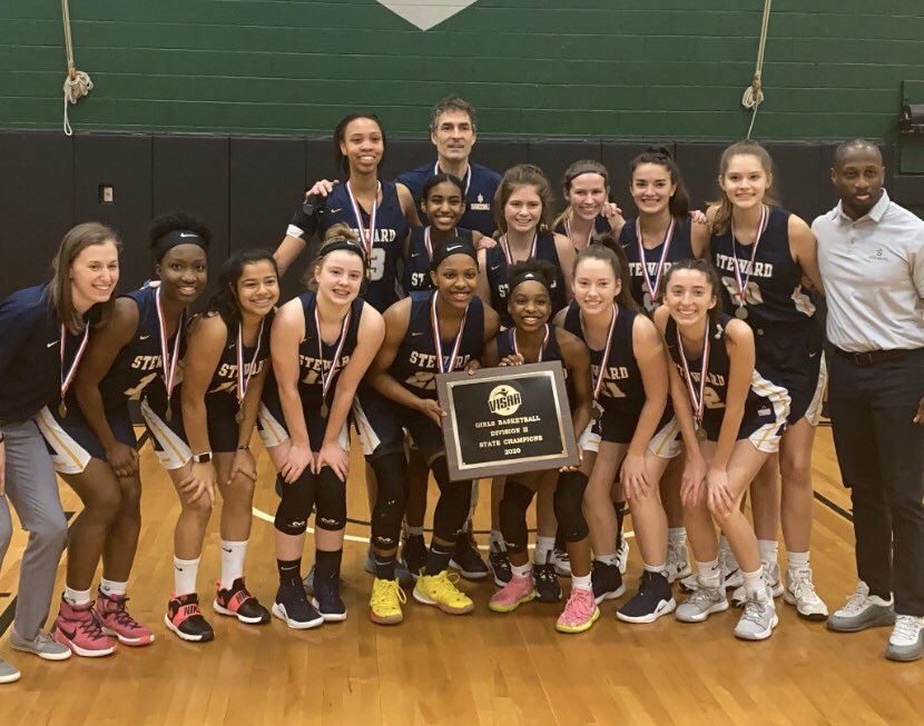 JustBeingChi's tweet photo. Let me introduce you to the VISAA D2 State Champs!!!! 💍🏀Congrats Lady Spartans!!! You did that!!! #madehistory #Steward #LadyBallers https://t.co/Hy1akQlqzd