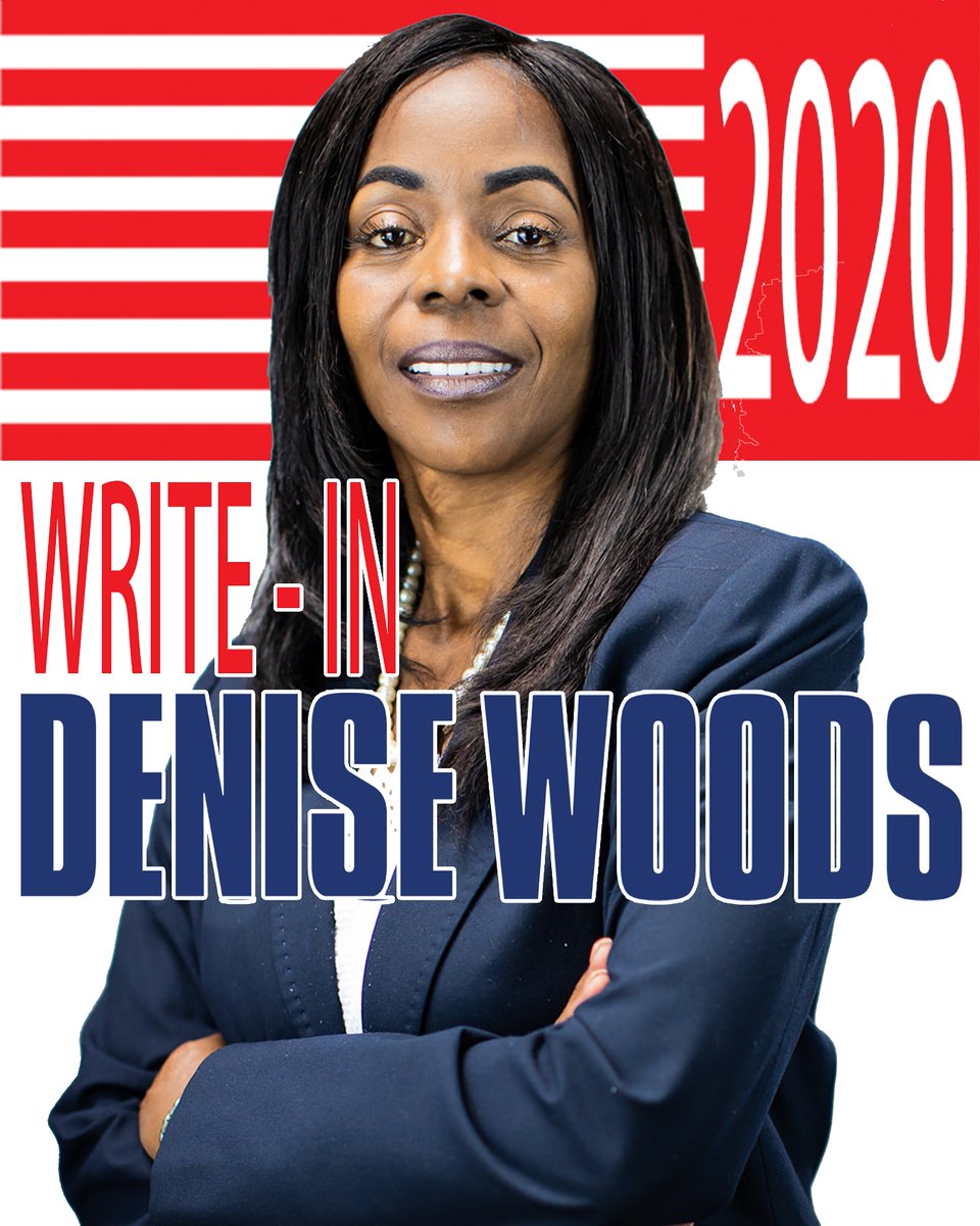 Councilwoman Denise Woods 🙏🏾🙌🏾 That has a nice ring to it! Claiming it now! 🙏🏾🙏🏾 Get out and #Vote NOW!!!! #WriteIn #DeniseWoods for #LACityCouncil #District8

#Neighborhood #NH #SocialJustice #TMC #Crenshaw #Slauson #Vote2020  #LAPolitics #CityCouncilWoman #LACityCouncilWoman