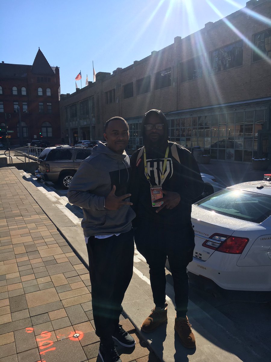 theyoungcoach's tweet photo. Pulled up in Indy and a little boy says to his momma, “momma there go that man, that’s @SneakVaughn from Vanderbilt. Needless to say I think that kid recognizes talent! Best back in the draft! RTI #VanderBiltMan #Theregothatman #BigSneak #NFLCombine https://t.co/5TCerm7SVe