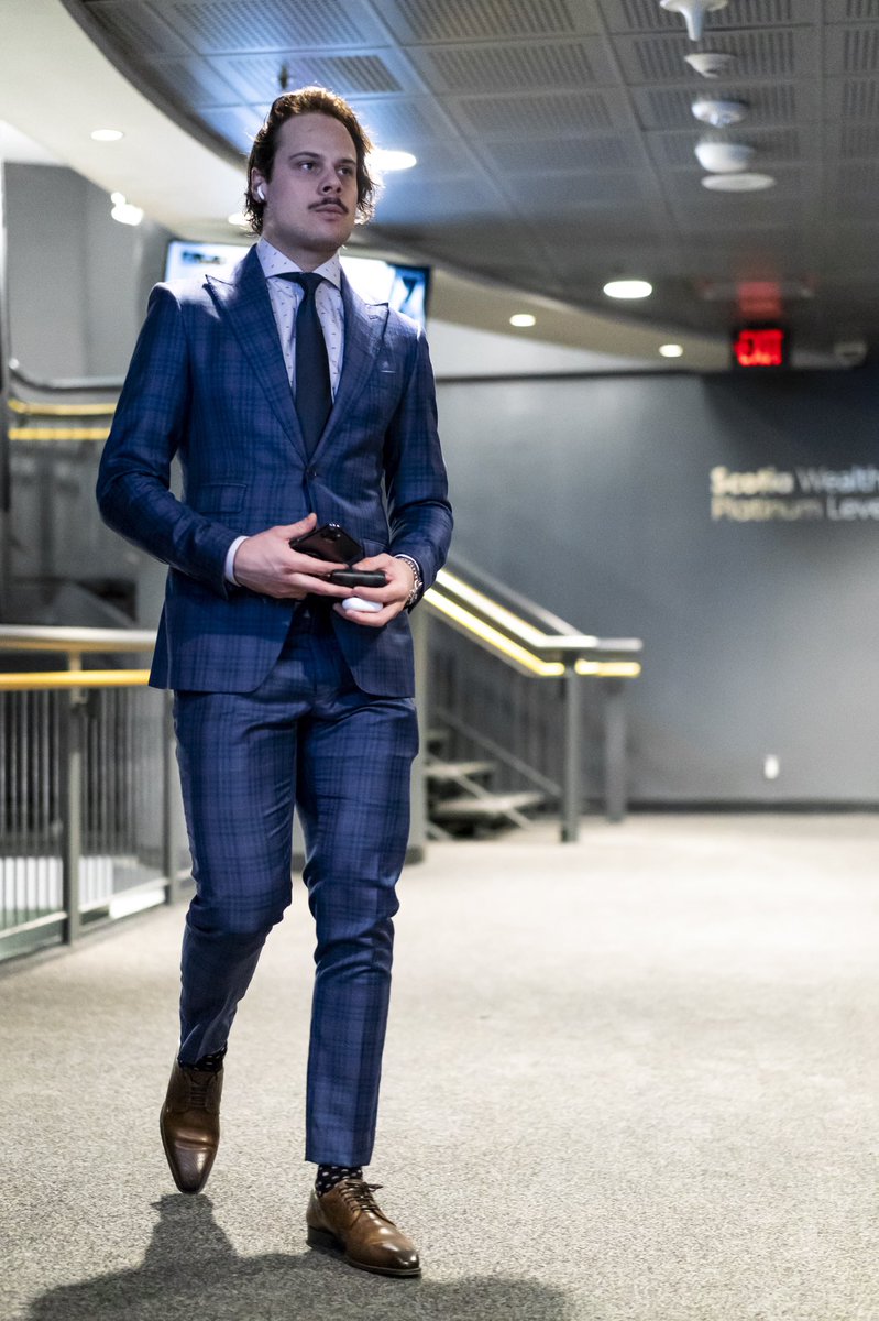 MapleLeafs's tweet image. Stylin’ on Saturday night.

#LeafsForever