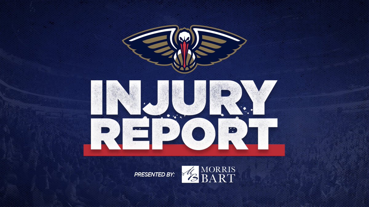 O Xrhsths New Orleans Pelicans Sto Twitter Jj Redick Out For Sunday Home Game Vs Lakers With Hamstring Strain Injury Report T Co Jgux0o7z85 Pelicans Morrisbartllc T Co Rgcbzg1egg