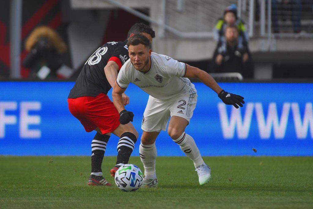 K_J_Rose's tweet photo. Gritty performance from the boys today, nothing better than starting the year off with 3 points!! #Rapids96 https://t.co/9qd2OoST1d