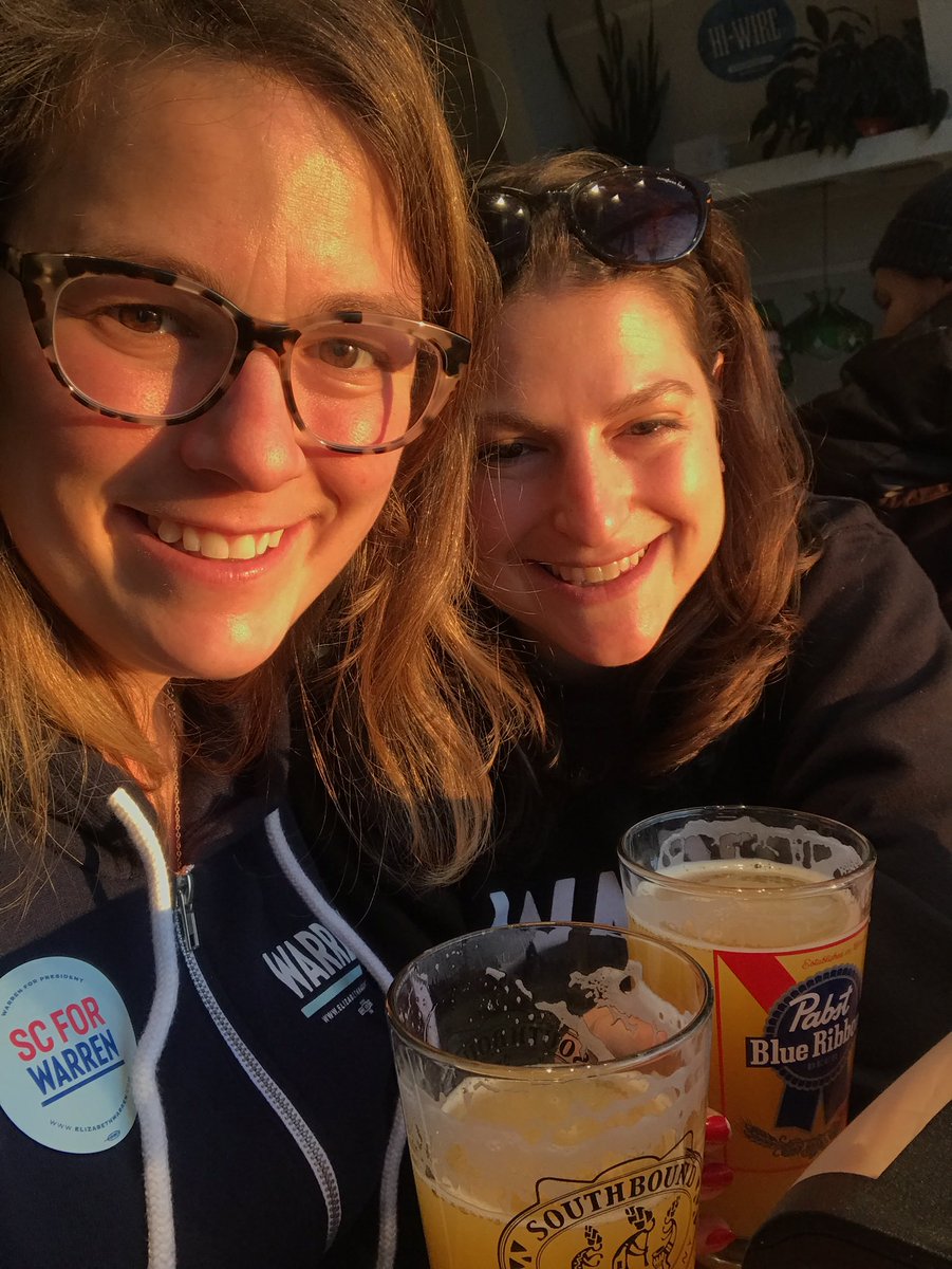 Over 16k steps, 300 doors, and 6 turfs later in Greenville SC. What did YOU do this Leap Year bonus day?? <a href="/SCforWarren/">SC for Warren</a>