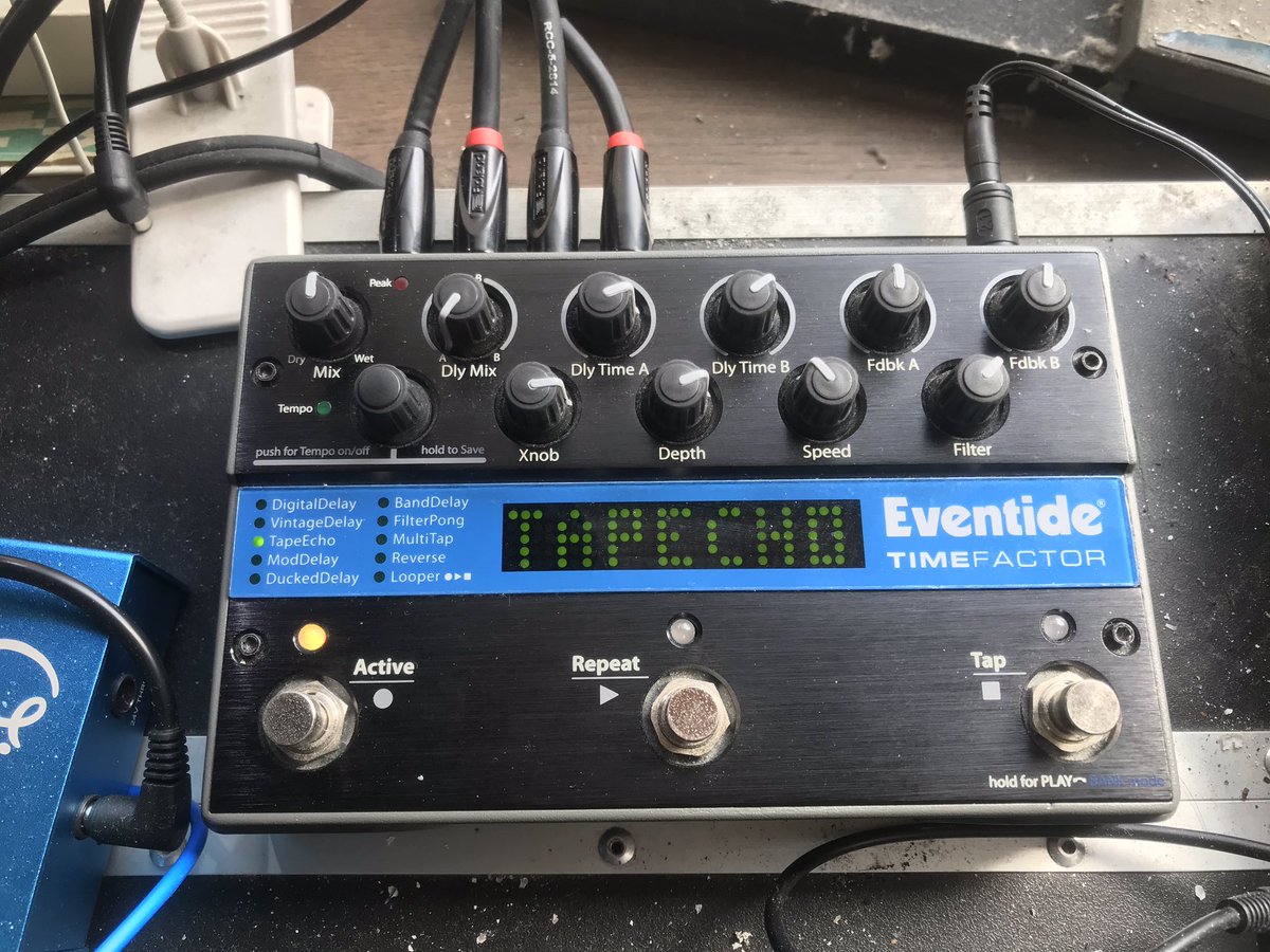 karch615's tweet image. ところで今朝届いたmng…
思った通り、 音の良さはもとより操作性、U/I共に凄く良く出来ていて、音出し一番「最高やん、使うわ今日」ってなりました。
なんで今まで見向きもしなかったのか。最高です。#eventide #timefactor