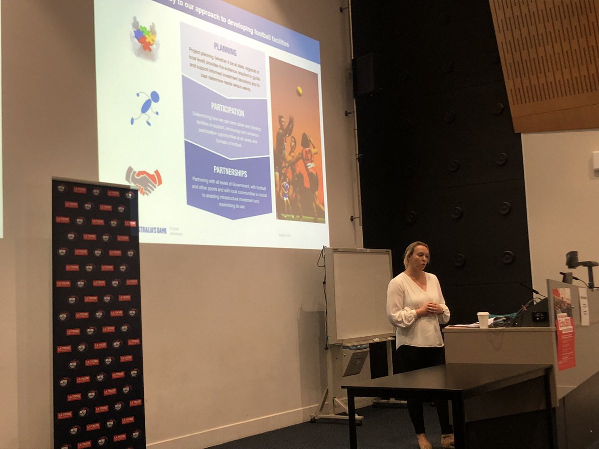 The <a href="/northernfnl/">Northern FNL</a> Breakout sessions underway <a href="/latrobe/">La Trobe University</a> .
Club welfare with <a href="/aflvic/">AFL Victoria</a> Football Development Manager Phiv Demetriou and Government Relations with <a href="/aflvic/">AFL Victoria</a> Facilities and Planning Manager Jessie Doull