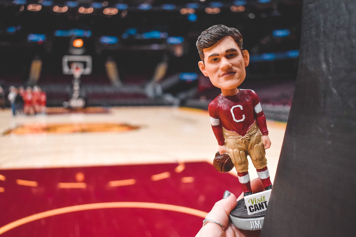 ChargeCLE's tweet photo. In case you don’t know, we’re taking over RMFH tomorrow. And Jim’s here  is glad to give you a tour before the game! #ChargetoCleveland https://t.co/NTpV2vfvXJ
