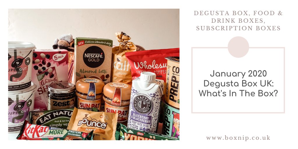 boxnipUK's tweet photo. Check out my review of the January 2020 @DegustaboxUK π
https://t.co/94jSIiRVqk
#bloggerstribe @LovingBlogs @bblogrt @UKBloggers1 @BloggingBabesRT #BloggersSparkle1 https://t.co/YocE0UeRJo