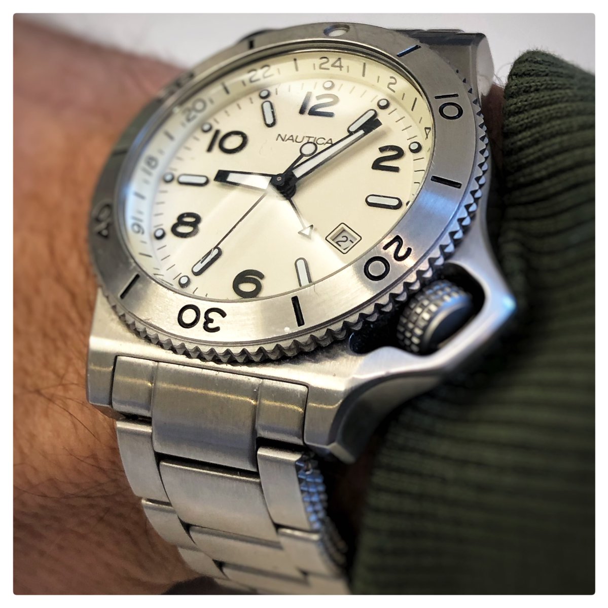 WorldAffordable's tweet photo. Nautica GMT #wotd #watchoftheday #watchesofinstagram #watches # #nautica #nauticawatch https://t.co/rbpZRsmtMg