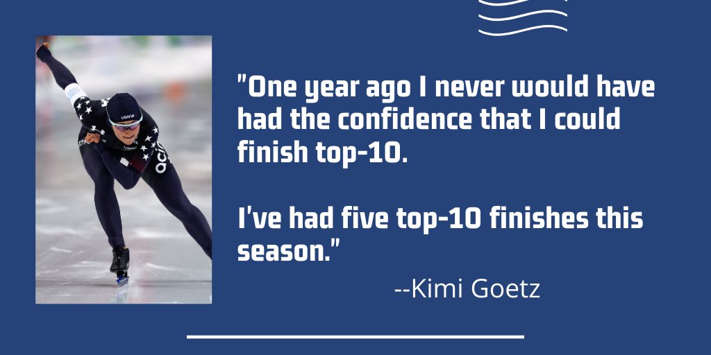 USSpeedskating's tweet image. #KimiGoetz has had an Ah.May.Zing. season!
#speedskating #FierceFastFearless @AcimaCredit