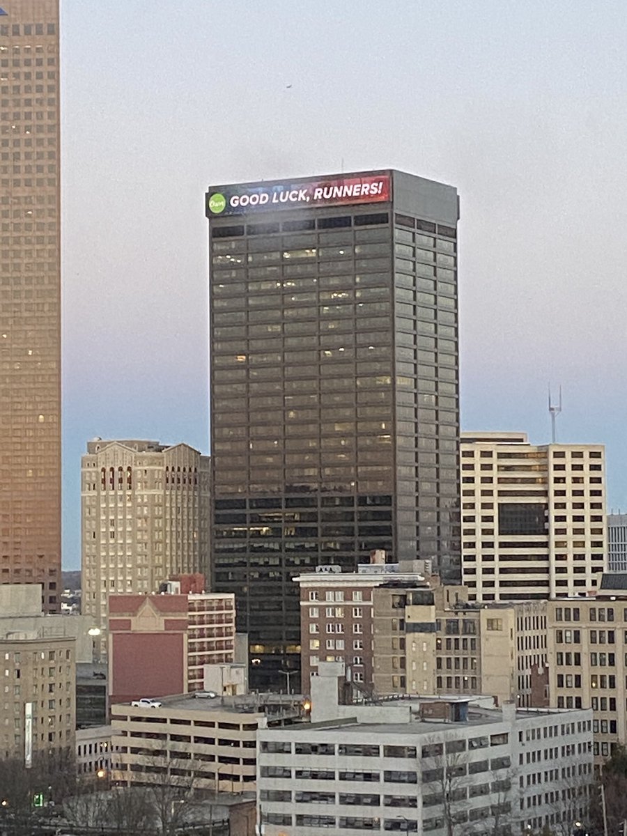 Another great day in store tomorrow in #ATL #publixatlantamarathon ⁦<a href="/ATLtrackclub/">Atlanta Track Club</a>⁩