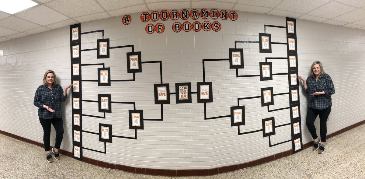 Gonzales is ready for March Madness, our “Tournament of Books” will start on Monday! @EctorCountyISD @ScottMuri @gonzalesecisd @MoadAngie @kristenr72 #MarchMadness #TournamentOfBooks