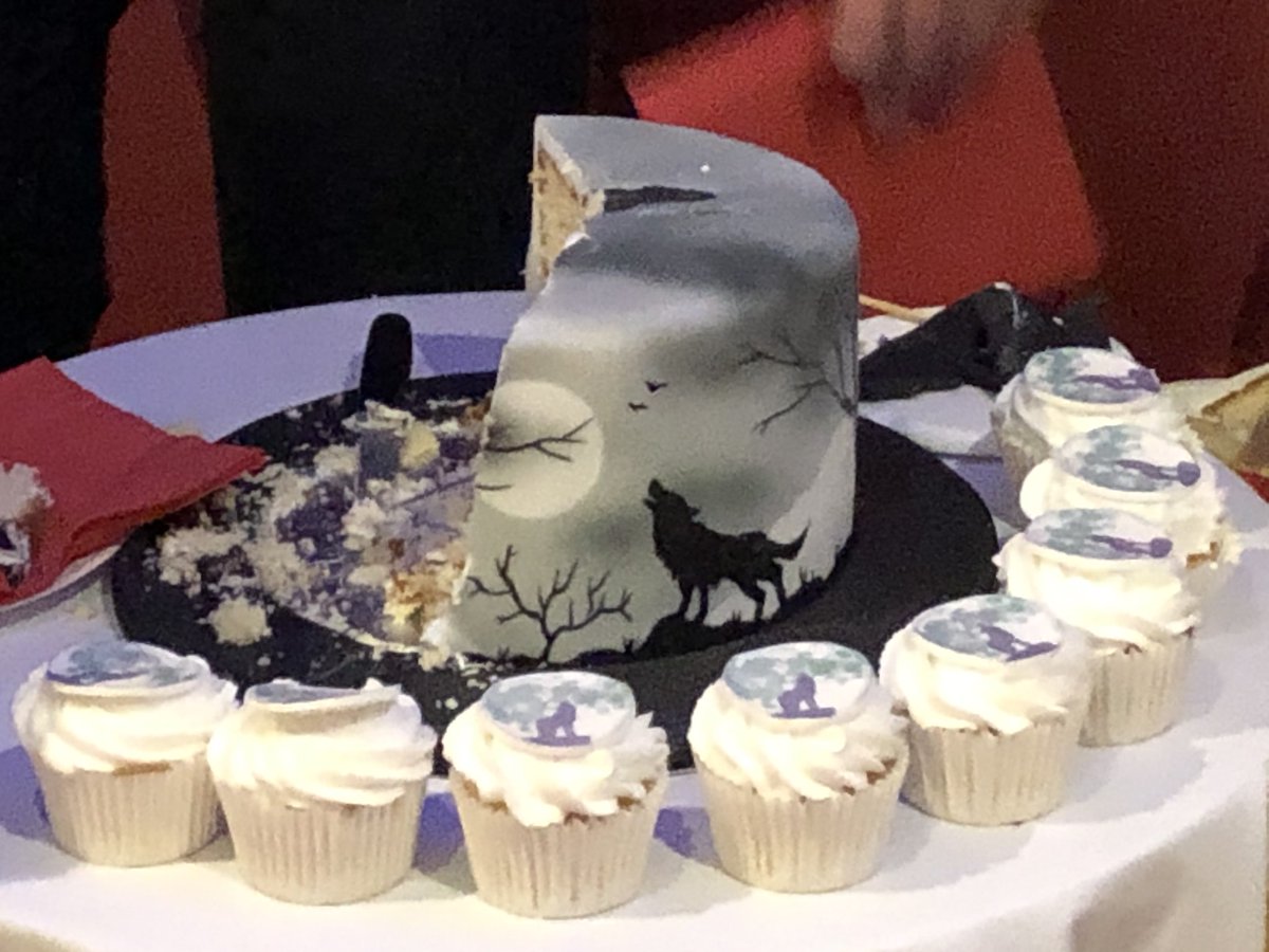 ivanphillips's tweet photo. Great to see @DrSamGeorge1 @BillBloodyHughe & @KajaFranck tonight at the #IntheCompanyofWolves launch @OGOMProject Lovely to watch The Company of Wolves again too & on the big screen https://t.co/hkZhlbWCem