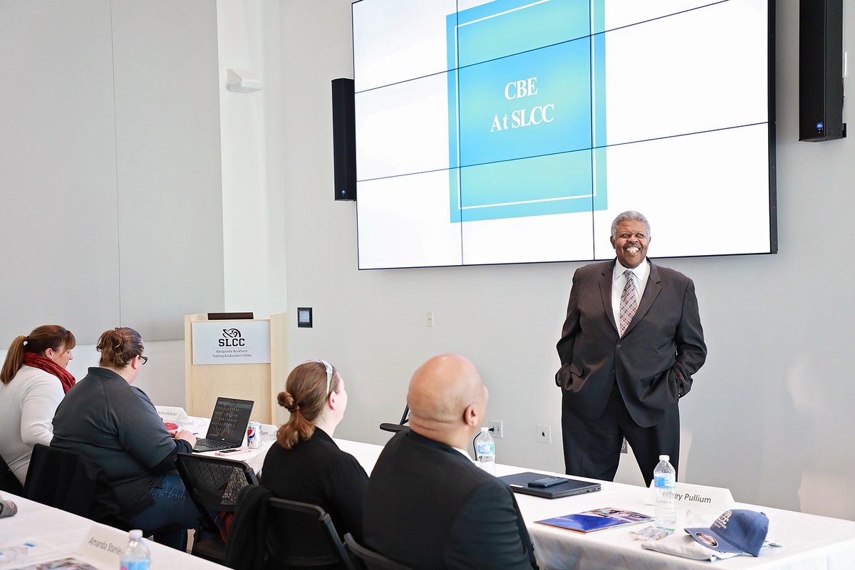 workforceSLCC's tweet photo. Welcome @ExecDirNCWE and the members of the National Council for Workforce Education! We were so happy to host you today at the #SLCCWestpointe campus and learn about exciting new opportunities to help our students. #Workforce #LearningIsForever #NCWE https://t.co/eF8GDGbOzk