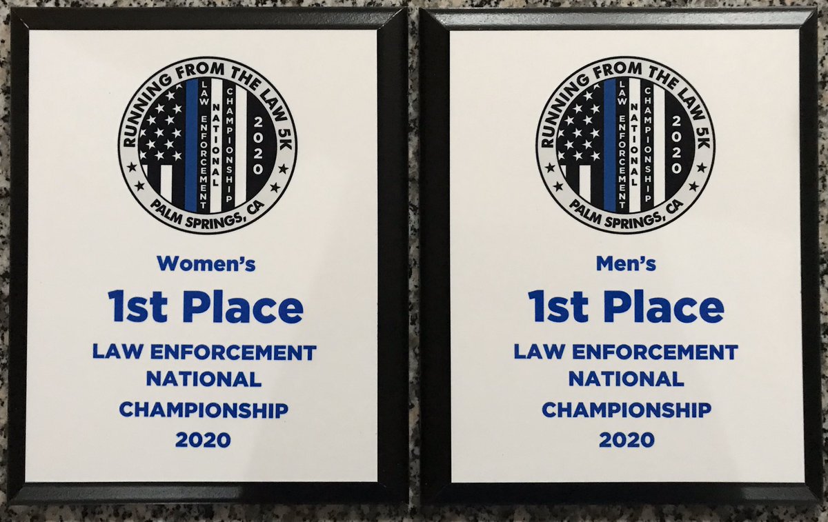 Saturday we will have New 5K Law Enforcement National Champions. Register at Running Wild, 611 S. Palm Canyon Friday from 11am -6 pm or Saturday at 6 am at Ruth Hardy Park. The Event is open to Everyone. For event details go to: runningfromthelaw5k.racewire.com