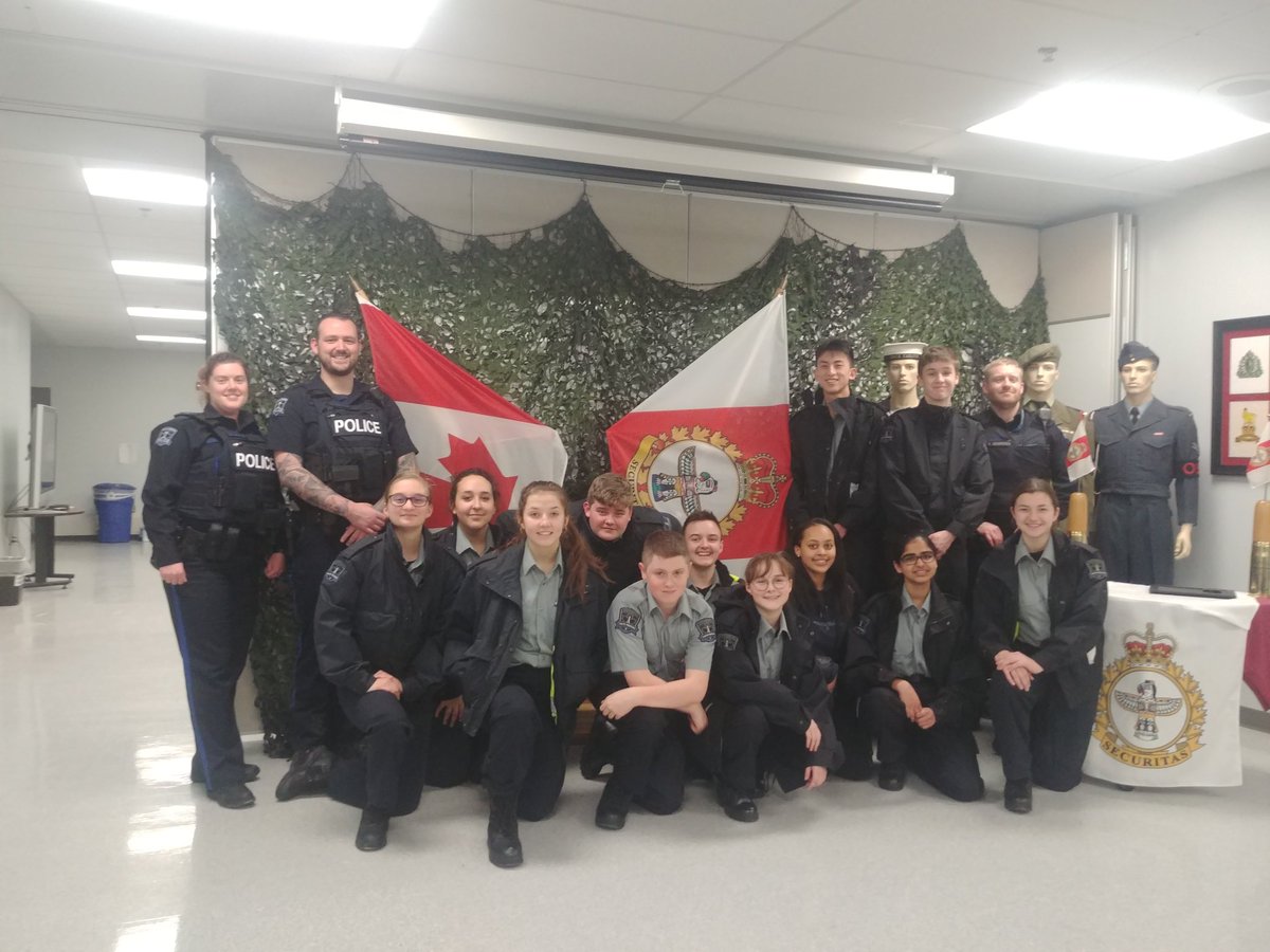 Thank you to the 3 Military Police Regiment for showing us around and hosting us tonight!