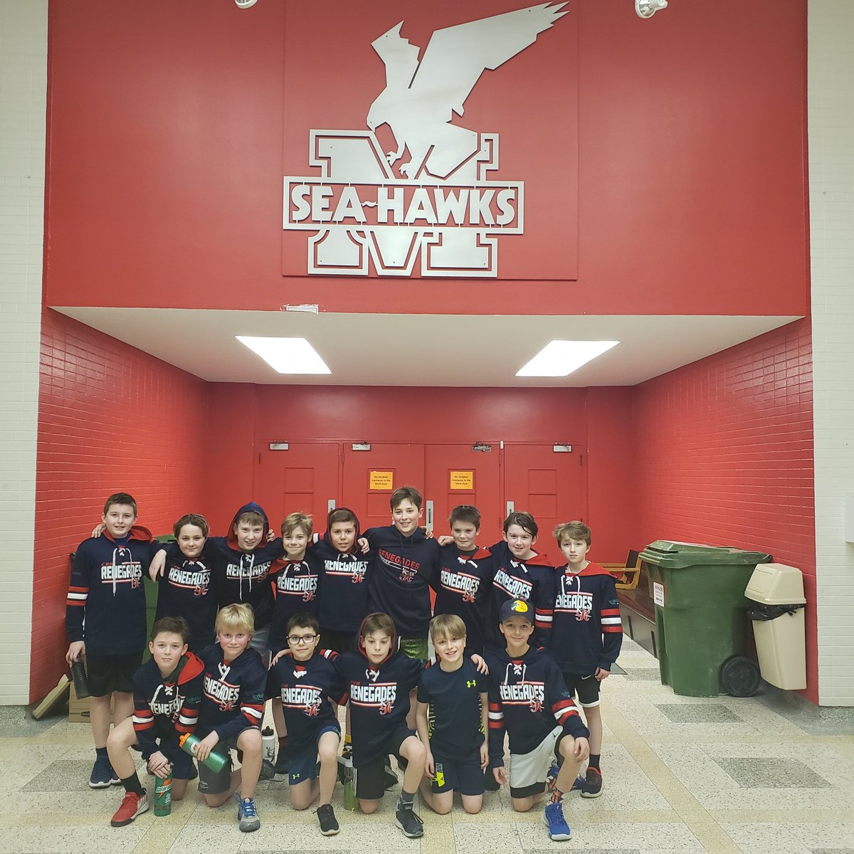 cbr_20's tweet photo. When your deep in the playoffs, playing a very respectable opponent, there are no days-off. These boys pushed each other tonight to be ready for the dying seconds of a game.  @RenegadeProud https://t.co/UB73DxqT7R