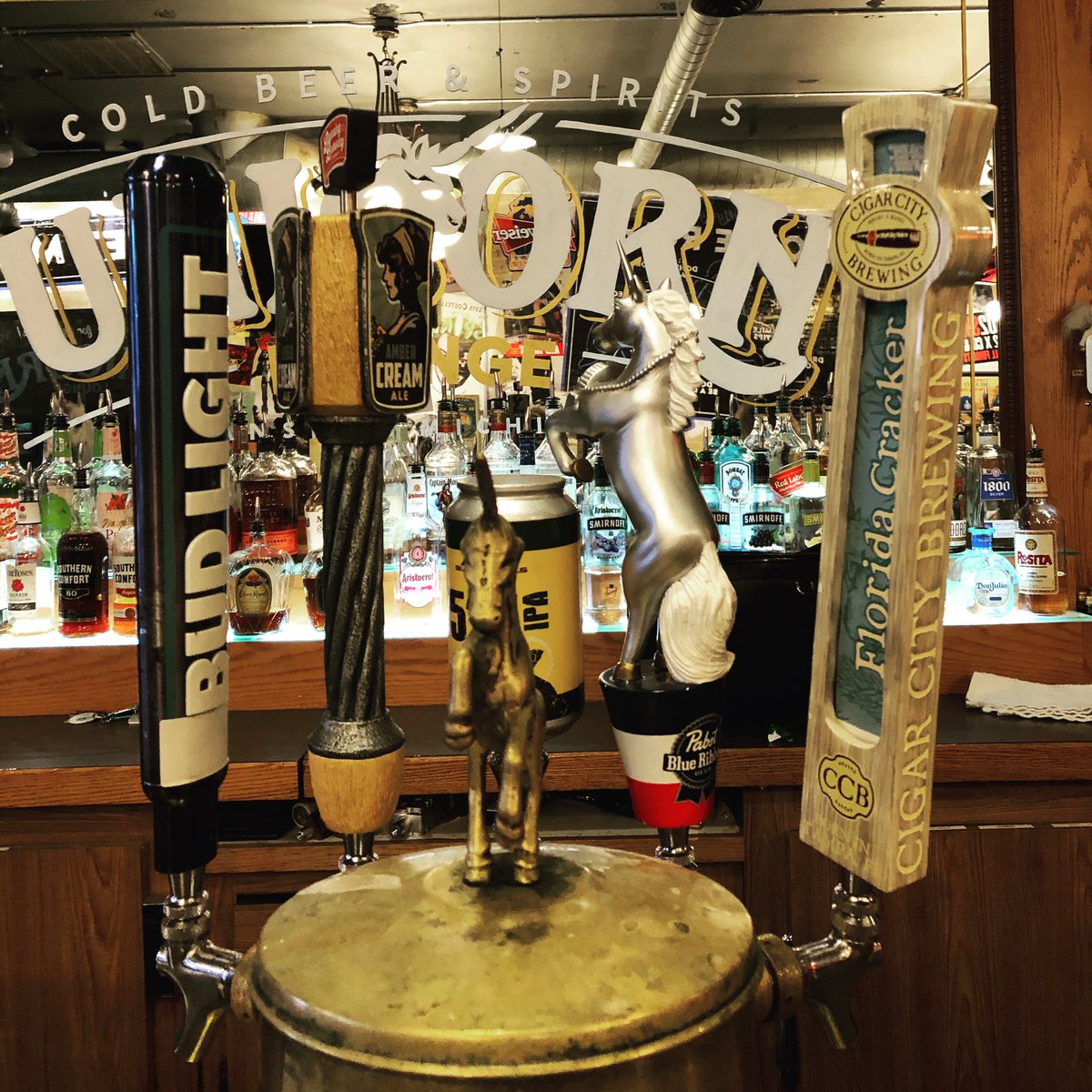 The week is almost over; it’s time for a beer - come see us! #UnicornLounge