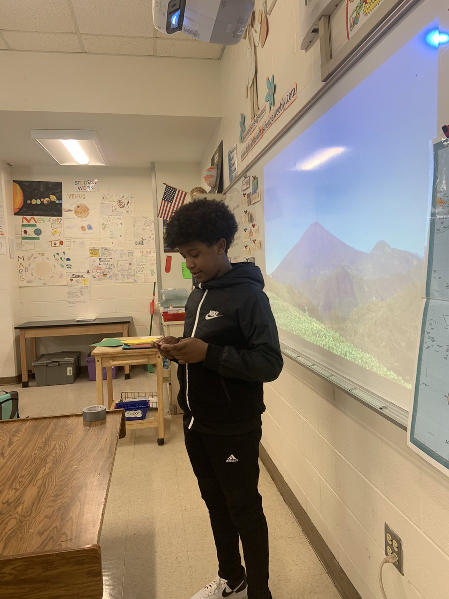 Creating and presenting projects about earthquakes and volcanoes! Great work by 6th grade. Can’t wait for tomorrow!
<a href="/TGuentensberger/">Todd Guentensberger</a> @DPS_science 
<a href="/CIBLEARNING/">CIBL</a> 
#CIBLscienceDPS