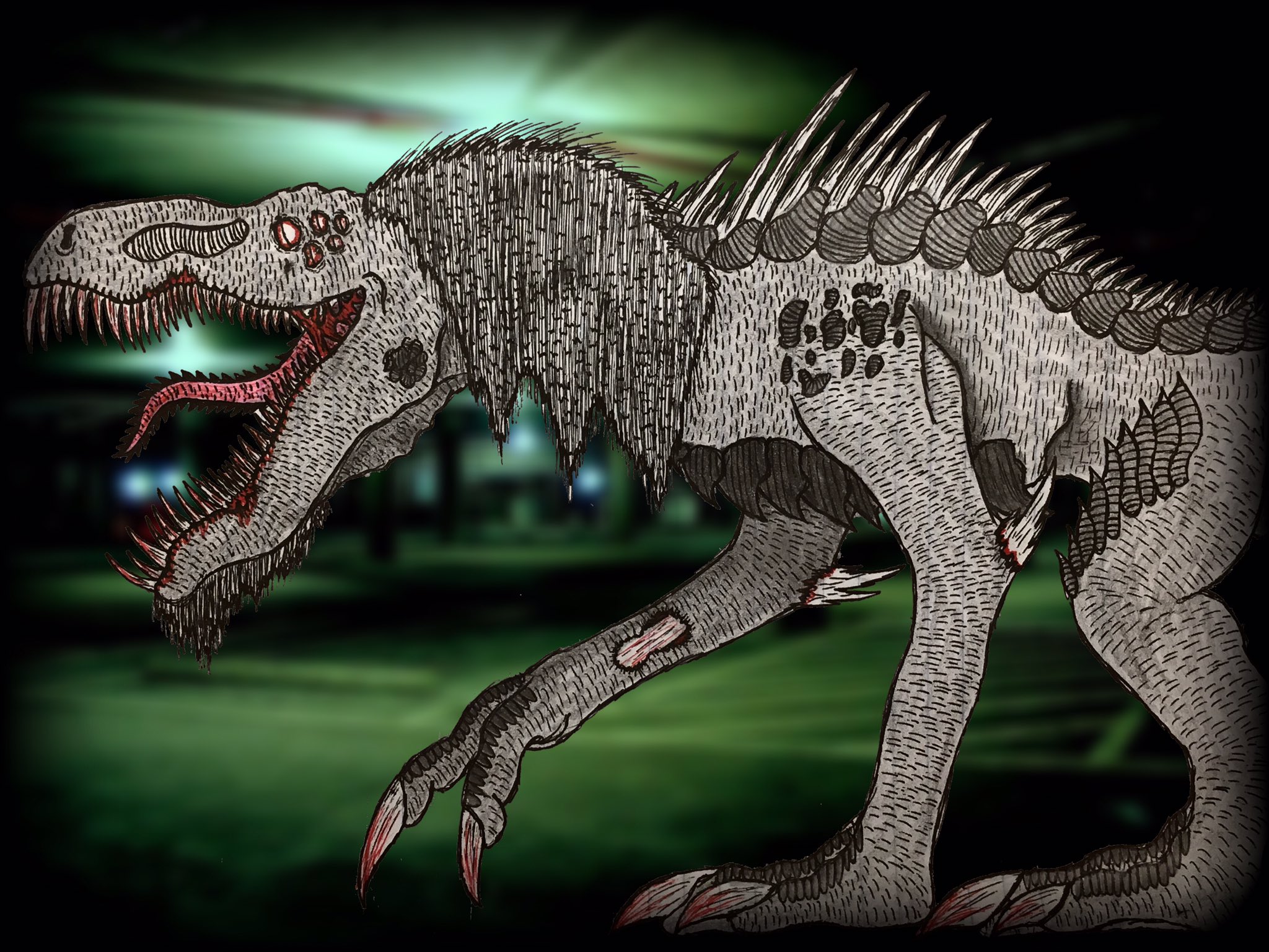 NiTr0z على X: Scp-682, The Hard To Destroy Reptile #monster