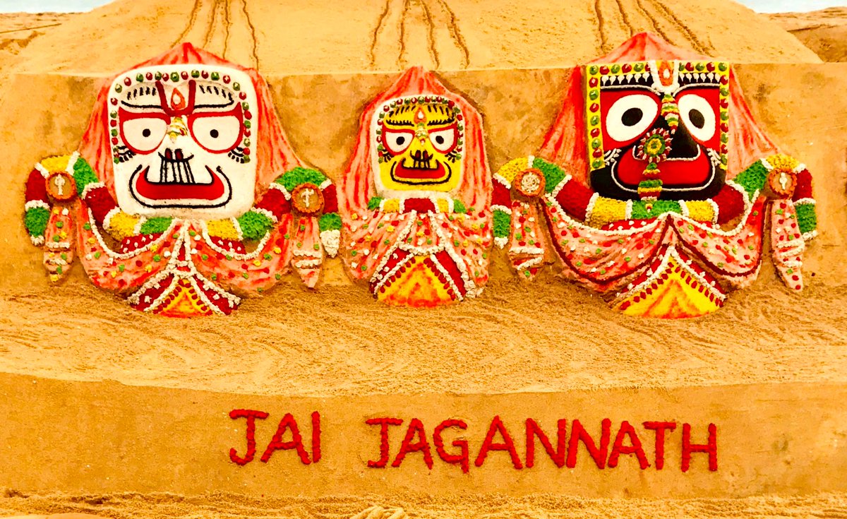 sudarsansand's tweet image. Jai Jagannath.......🙏