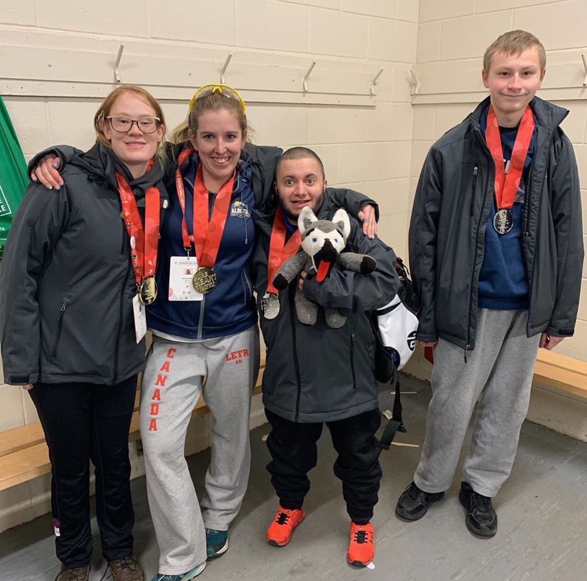 RD Speed Skating (@rdspeedskating) on Twitter photo Huge congratulations to RDCLSSC athletes Thomasina and Dylan who, alongside teammates Katie and Tyler, picked up some hardware today. Go #teamAB! <a href="/SpecialOCalgary/">Special Olympics CGY</a> @AB_SpeedSkating #reddeeralberta #inclusivesport #speedskatingcanada Huge congratulations to RDCLSSC athletes Thomasina and Dylan who, alongside teammates Katie and Tyler, picked up some hardware today. Go #teamAB! <a href="/SpecialOCalgary/">Special Olympics CGY</a> @AB_SpeedSkating #reddeeralberta #inclusivesport #speedskatingcanada