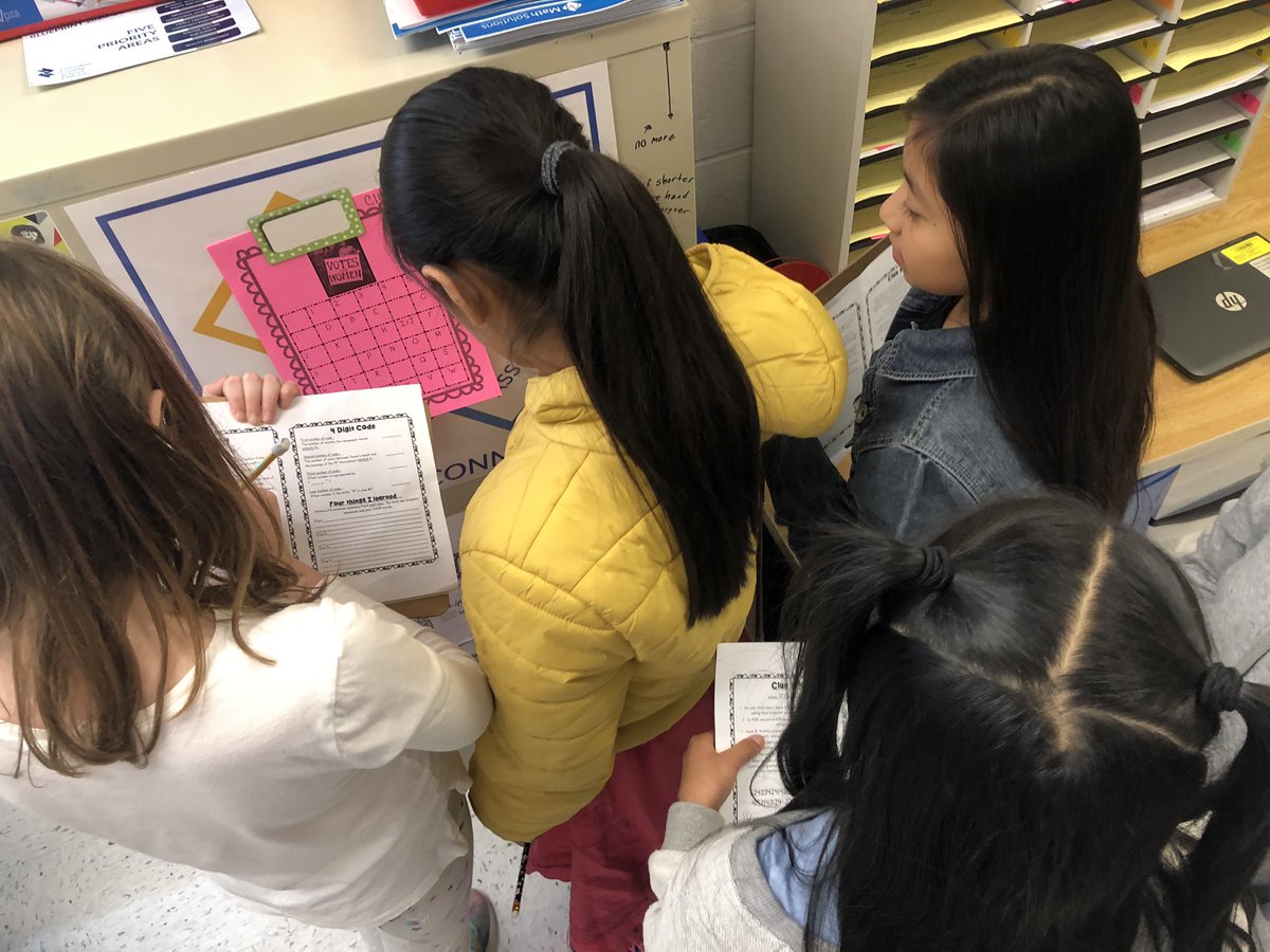 The students love using engaging group activities to discover information about historical figures. stay tuned for our @Flipgrid  projects to demonstrate what we’ve learned. #studentleadclassroom <a href="/lauracasey3/">Laura Casey</a> <a href="/RodLarrotta/">Rodney Larrotta</a> @crichlady <a href="/SandiHarrison22/">Sandi Price Harrison</a>