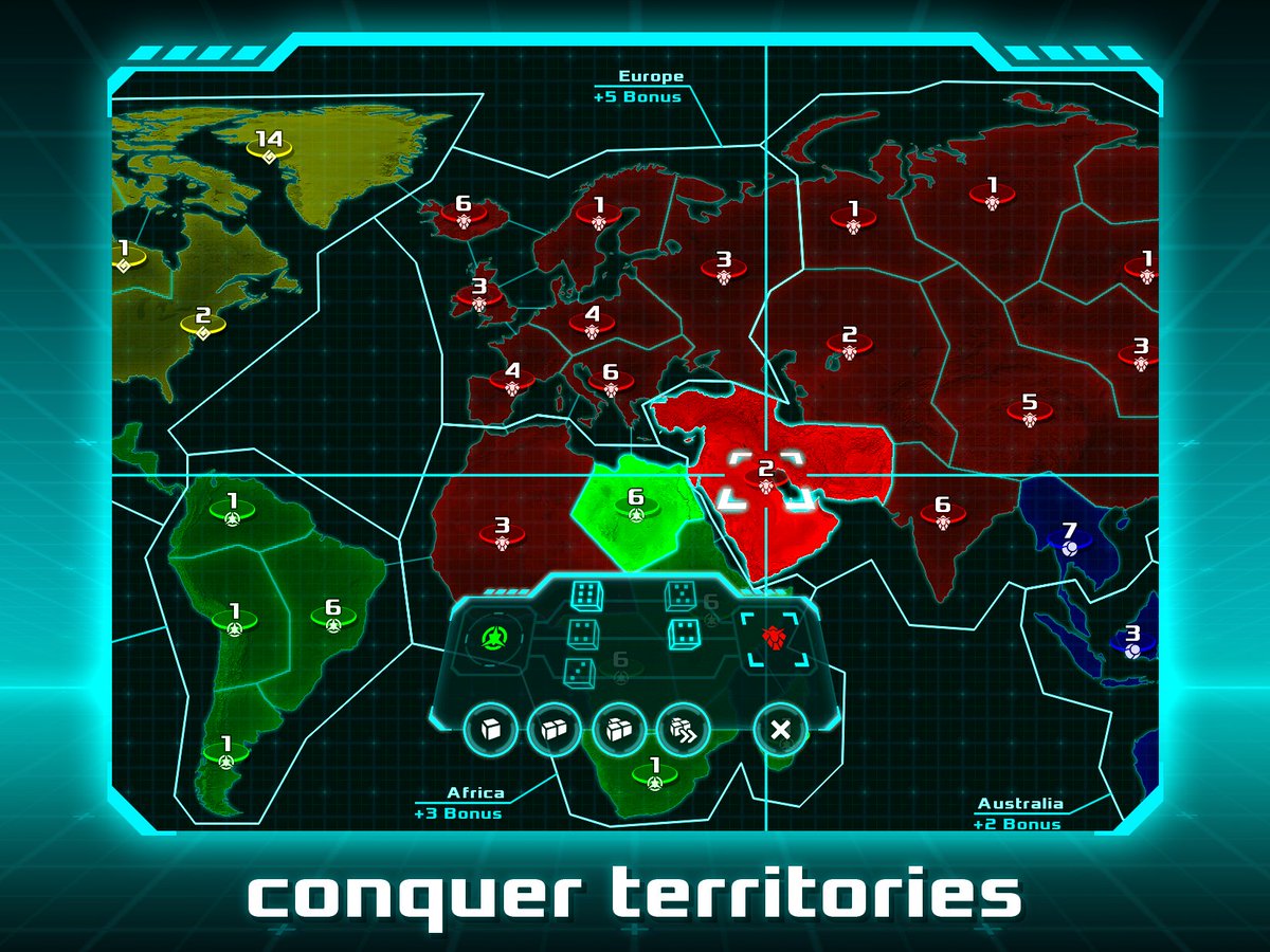 riskywars's tweet photo. Reinforce - conquer - fortify! Here are some featured screenshots. Join the public beta (#iOS &amp; #Android) on https://t.co/FfUzbMerw5 for an early impression.
#riskywars #risk #game #strategy #conquest #boardgames #Videogame https://t.co/f0s4wc7viE