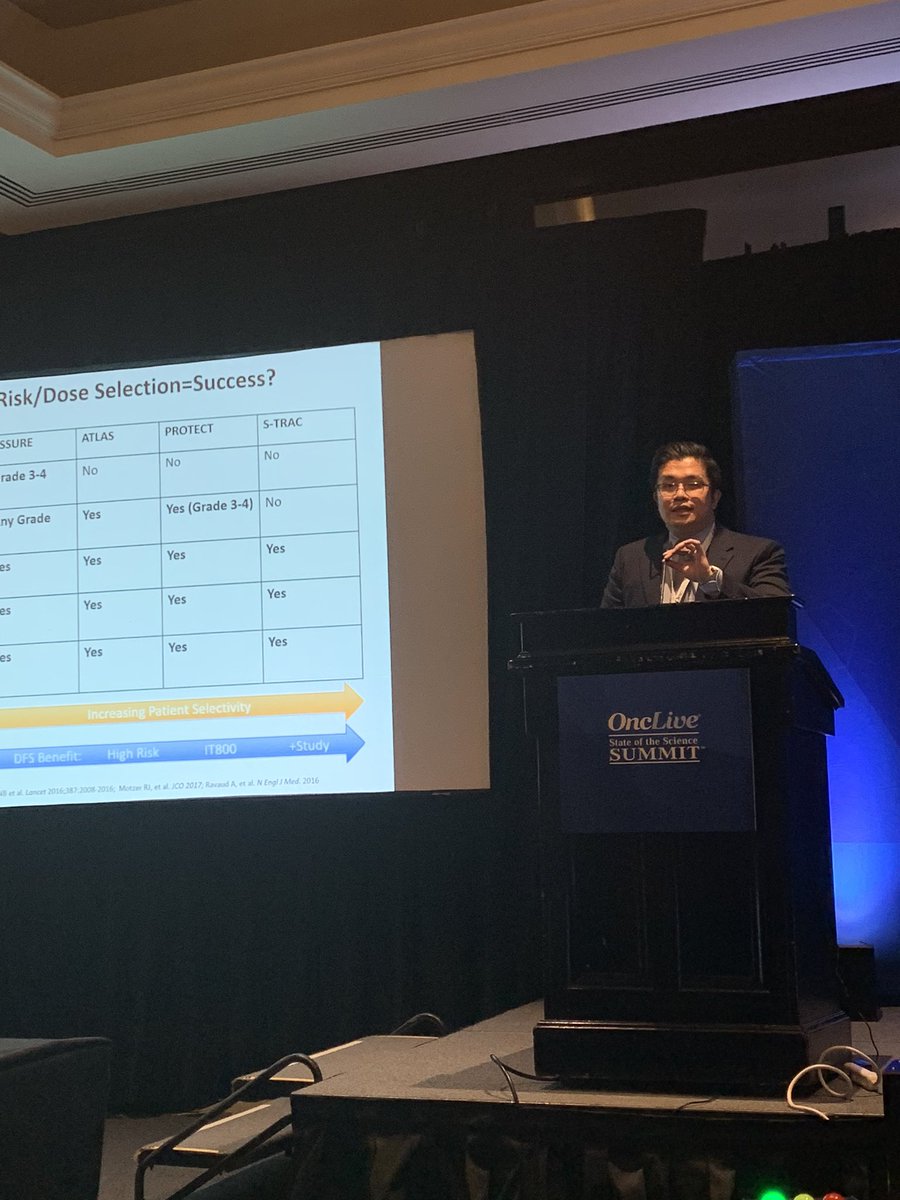 DrJohnSfakianos's tweet photo. Learning a ton from @kai_tsao @TischCancer about adjuvant treatment in #RCC @OncLiveSOSS https://t.co/gbJJePrL8n