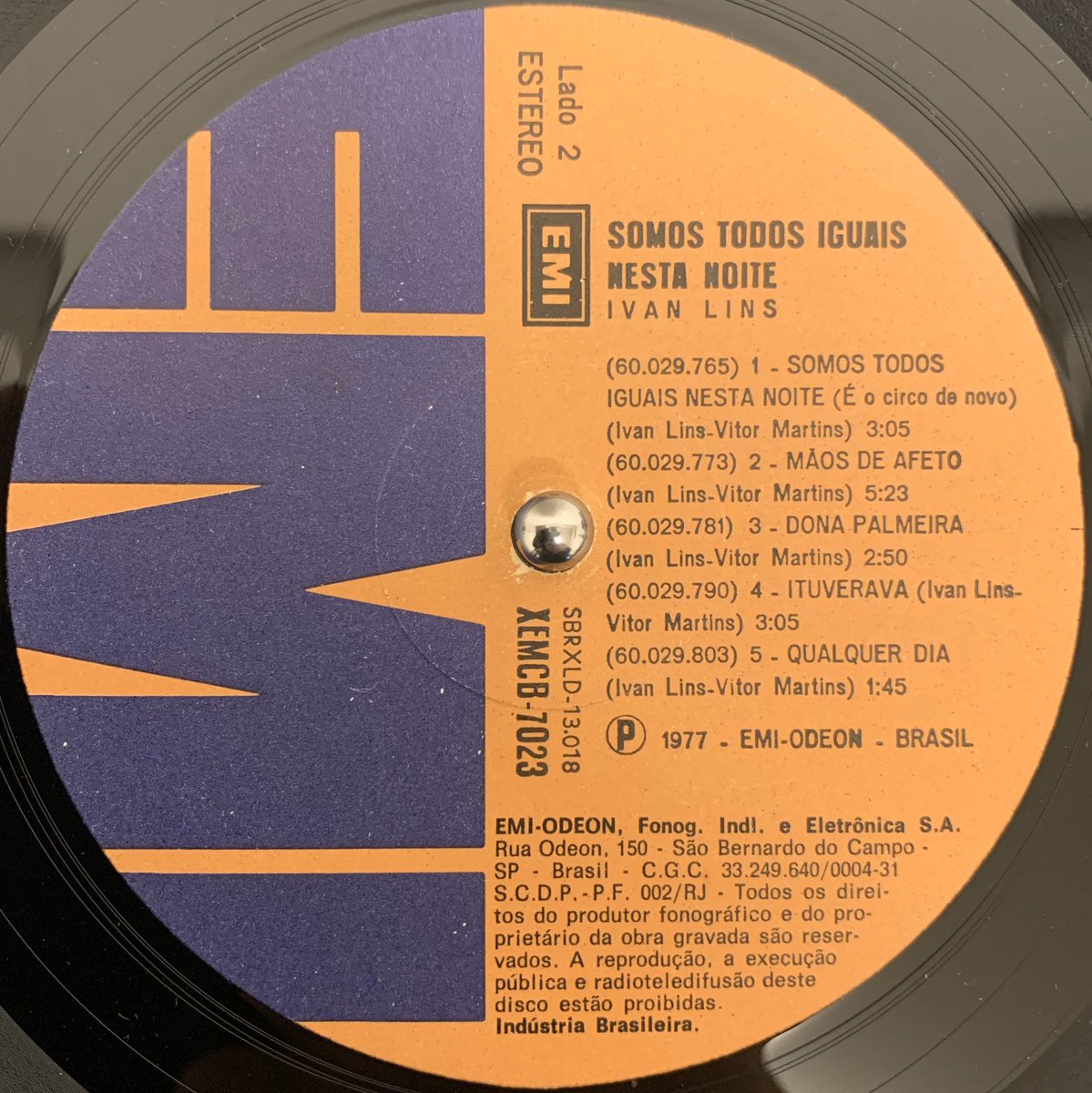 matsushita415's tweet photo. #今日の1曲
QUALQUER DIA/IVAN LINS
https://t.co/DrY728UgFk
ここ数日頭の中でずっとリフレインしていたフレーズ。
IVAN LINSが1977年にリリースしたアルバム『Somos Todos Iguais Nesta Noite』のラストを飾る1曲。
#IvanLins #QualquerDia #SomosTodosIguasNestaNoite #samplingsource #Nujabes https://t.co/PtG6fBOsGY