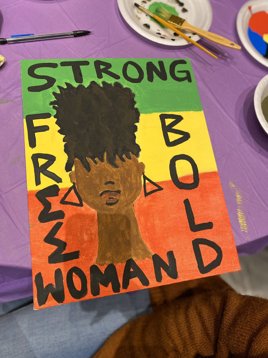 ProjectUplift__'s tweet image. Some artwork from tonight #WSSU #PROJECTUPLIFT #BlackHistoryMonth2020