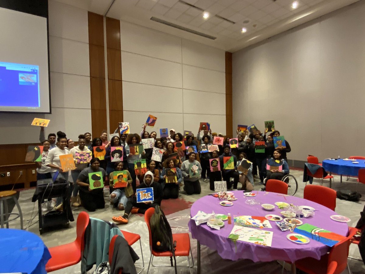 ProjectUplift__'s tweet image. Y’all are amazing 💙🦋 #WSSU #ProjectUPLIFT #BlackHistoryMonth2020