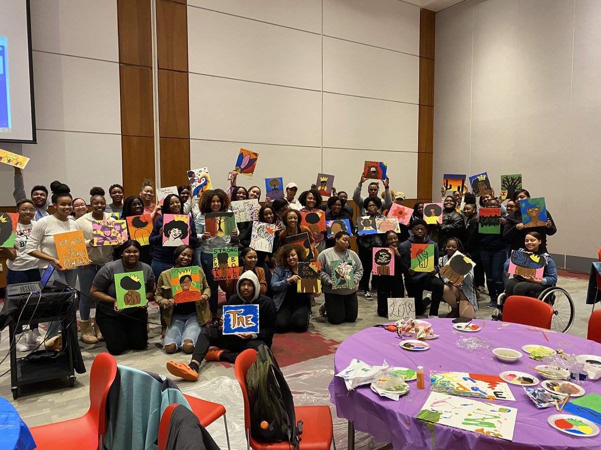 ProjectUplift__'s tweet image. Y’all are amazing 💙🦋 #WSSU #ProjectUPLIFT #BlackHistoryMonth2020